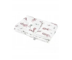 Bonjour Cherie Bambusowa Kołderka Średniaka Wróżki dydis 75x100 cm