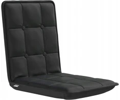 bonVIVO Easy Comfort sulankstoma, reguliuojama grindų kėdė, juoda