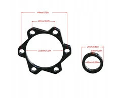 BOOST PRIEKINIS DVIRAČIO stebulės ADAPTERIS 15X100 / 15X110 BOOST