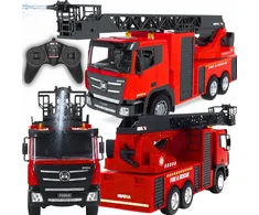 Bounn HUINA R/C FIRE TRUCK ŠAUDYMAS VANDENS NUOTOLIUOJU VALDOMAS GAISRINĖS DALYS 6+