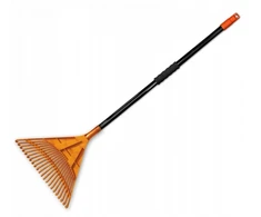 Bradas ventiliatorinis grėblys 22 dantų 50 cm žolės lapams grėbti KT-CX22B-M