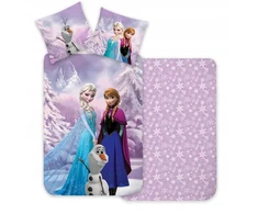 Brandmac Frozen patalynė 140x200 Frozen Elsa Anna patalynės komplektas