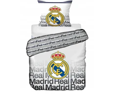 Brandmac REAL MADRID PATALYNĖS RINKINYS Medvilnė 140 X 200 cm Futbolas