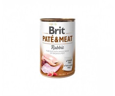 BRIT CARE Dog Rabbit Paté &amp; Meat 400g