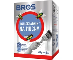 BROS DVIEJŲ KOMPONENTŲ PRIEMONĖ NUO MUSIŲ IR VABZDŽIŲ