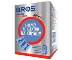 BROS elektrinio fumigatoriaus papildymai. 30 VNT. IKI 240 VAL.