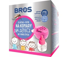 BROS Kids elektrinis fumigatorius+ 10 uodus atbaidančių kasečių