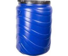 Browin Plastikinė statinė su dangčiu Biowin 240L mėlyna