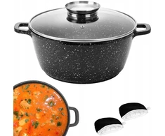 Brunbeste Marmurinis heavy puodas su dangčiu 32 cm 10 l