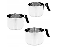 Brunbeste Pieno puodų komplektas 1L, 1,5L, 2L 7023