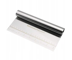 Brunbeste Plieninė mentelė su matavimo puodeliu 21 x 10cm, metalinė konditerinė mentelė