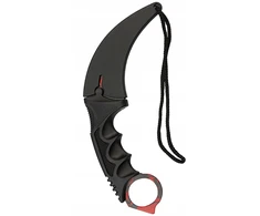 BSH ADVENTURE BSH INFERNO - KARAMBIT KNIFE CLEW COUNTER STRUKE SU dangteliu 19 cm 420 PLIENAS