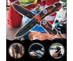BSH ADVENTURE BSH SPRING RESCUE KNIFE TAKTINIS sulankstomas EDC SURVIVAL KNIFE