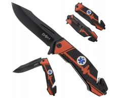 BSH ADVENTURE BSH SPRING RESCUE KNIFE TAKTINIS sulankstomas EDC SURVIVAL KNIFE