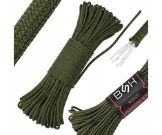 BSH ADVENTURE BSH – SUPER STIPRUS ATVARUS PARACORD SURVIVAL Žalias 30 M / 180 KG