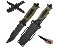 Bsh Adventure BSH taktinis peilis SURVIVAL KARINIS MEDŽIOKLĖS BUSHCRAFT + CASE