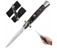 BSH ADVENTURE ITALIJOS SICILIJOS PAVASARINIO PEILIO KIŠENĖS PEILIS MAFIA DAGGER AUTOMATINIS dangtelis