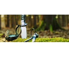 Bsh Adventure Kompaktiškas išgyvenimo peilis 440 plieno su ergonomiška rankena ir dangteliu