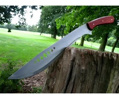 Bsh Adventure KUKRI MACHATE 51 CM DIDELIS ILGAS DIDŽIUS SURVIVAL HULK HOGAN LUMBRUDER PEILIS