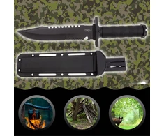 Bsh Adventure NÓŻ TAKTYCZNY WOJSKOWY MYŚLIWSKI FINKA Turistinis SURVIVALOWY SZTURMOWY