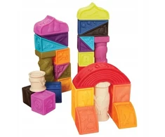 B.Toys Minkštos kaladėlės, didelis komplektas B. Žaislai