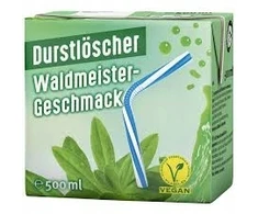 Bubble Durstloscher sultys Waldmeister miško žolelės 0,5l DE