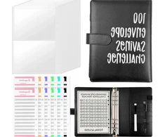 BUDGET BINDER A5 100 VOKŲ EKONOMIKOS PLANAVIMO DĖKLŲ RINKINYS