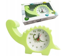 BUDZIK DZIECIĘCY DINOZAUR – ZEGAR NA BIURKO 17 cm