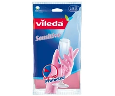 Buitinės pirštinės VILEDA SENSITIVE, L dydis, 1 pora