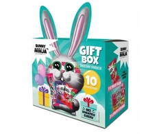 Bunny Ninja Gift Box Vaisinių saldainių rinkinys 108 g