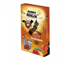 Bunny Ninja rinkinys Helovino saldumynų be pridėtinio cukraus + tatuiruotė 93g