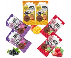 BUNNY NINJA užkandis skonių MIŠINIS 15g x 6 vnt