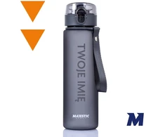 Gertuvė Buteliukas na wodę su nadrukiem imię bidon su imieniem Majestic Sport 560 ml