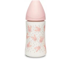 Buteliukas Suavinex 270 ml, Rabbit Rožinė