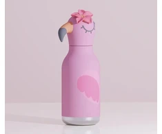Buteliukas termiczna ze słomką Bestie Asobu – Flaming 460 ml | Yamann