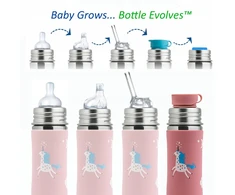 Buteliukas vandeniui Pura Kiki, 325 ml, unicorn