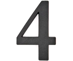 Buto numeris 0, 32 x 45 mm, plastikinis, aukso sp.
