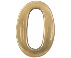 Buto numeris 0, 50 mm, žalvario sp.