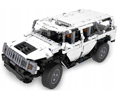 CADA Auto RC Off-Road statybiniai blokeliai 575 vnt. NUOTOLINIO PULTO VALDOMAS 4x4 LED