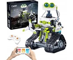CADA Kaladėlės TECHNIC PROGRAMUOJAMAS ROBOTAS BOTAS 434EL. VALDYMAS SU LED