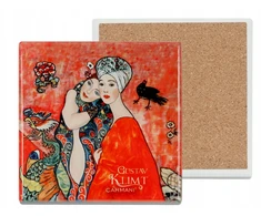 Camani Kvadratinė keramika DRAUGAI GUSTAV KLIMT ART