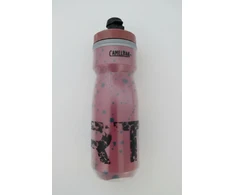 CamelBak Podium Dirt serijos šaldymo izoliuotas vandens butelis | Rožinis kamufliažas | Dviratis