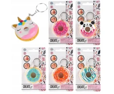 Create It Canenco Canenco 84135 CREATE IT GLOSS LŪPŲ BALZAMAS KEYRING MOTERS DIENAI ĮVAIRIŲ SPALVŲ