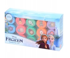 Canenco FROZEN pašto ženklų rinkinys Frozen pašto ženklai motyvaciniai pašto ženklai 15 vnt