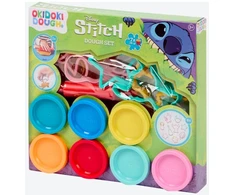 Canenco Masa plastyczna Stitch Stich 7x26gr foremki cyferki