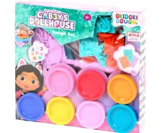 Canenco Modelina CIASTOLINA 7x26gr foremki cyferki GABBY Dollhouse Koci Domek Gabi