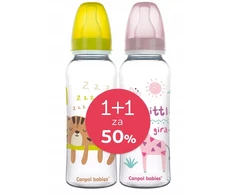 Canpolbabies BUTELIŲ RINKINYS SIAURĖS KIRUŠĖS CANPOL 250ml 12m+