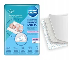 Canpolbabies Canpol babies daugkartinio naudojimo paklotai 12 vnt. 90x60 cm