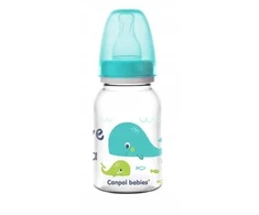 Canpolbabies CANPOL BABIES LOVE &amp; SEA Siauras buteliukas 0m+ - turkis, 120ml 59/300