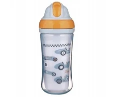 Canpolbabies CANPOL 74/053 Vandens butelis su sulankstomu silikoniniu vamzdeliu 260ml AUTOMOBILIAI
